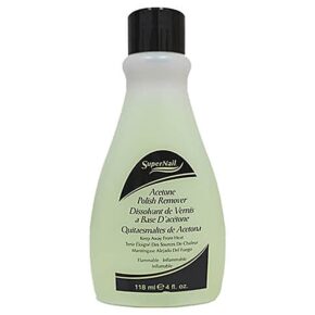 SUPER NAIL ACETONE POLISH REMOVER 4oz